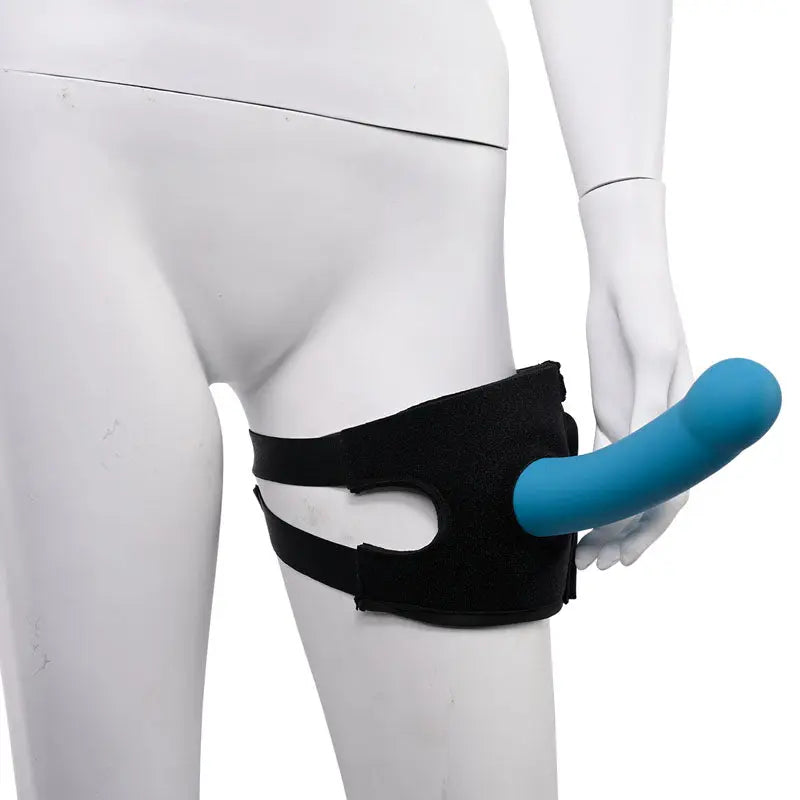Pivot 2 in 1 Forced-O Strap - Thigh Harness for Massagers Sportsheets Discreet Intimate Essentials.
