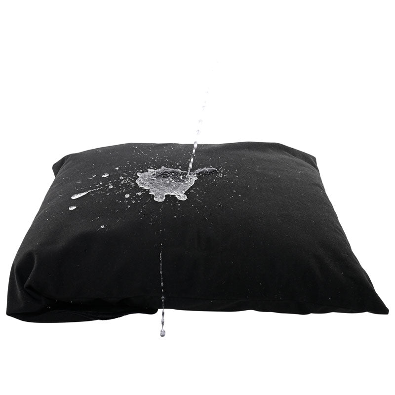 Pivot Pillow Protector -  Waterproof Pillow Protector demonstrating its waterproof feature with liquid spill.
