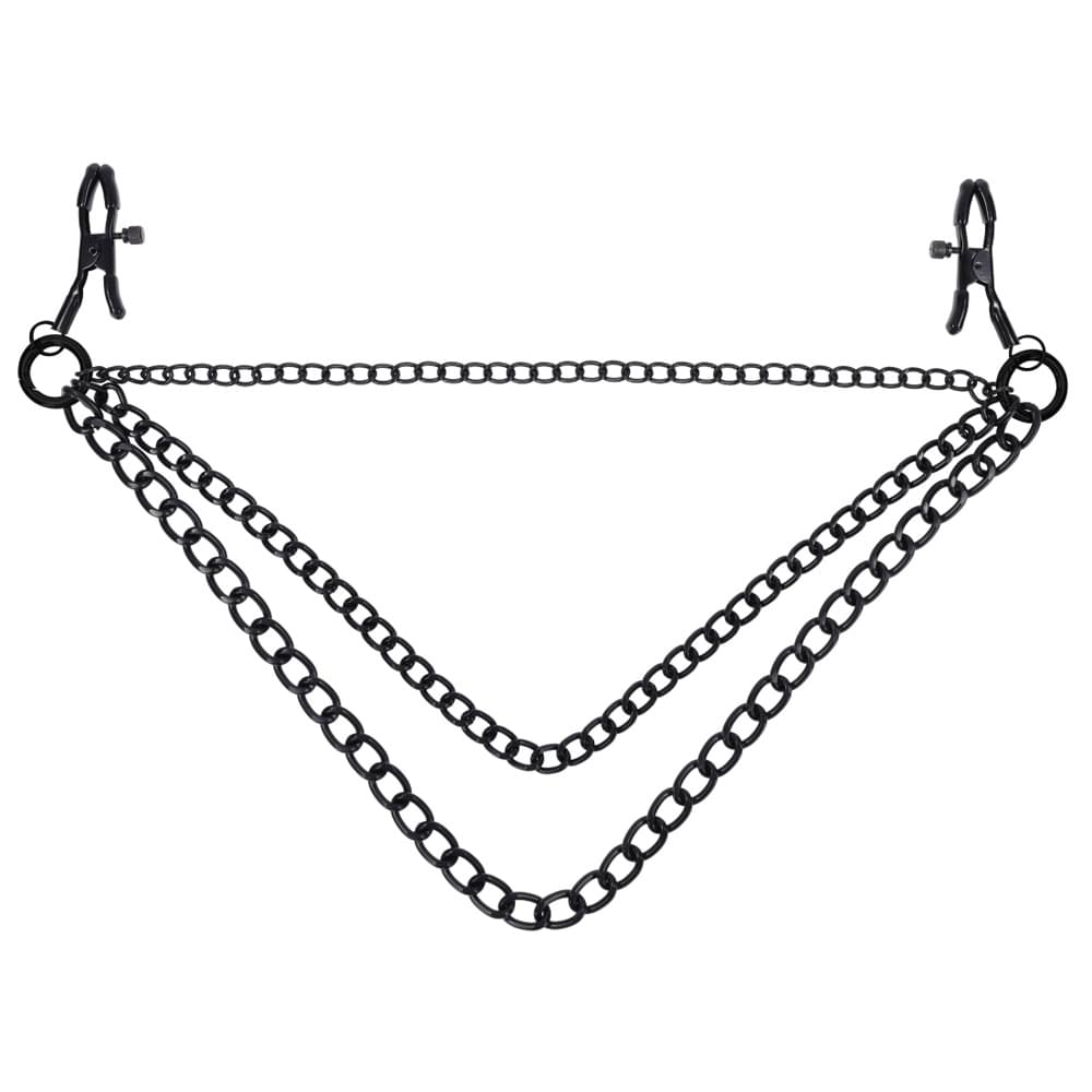SPORTSHEETS Signature Midnight Muse exCHAINgeable Nipple Jewelry -  Nipple Clamps with Chain by Sportsheets from Discreet Intimate Essentials for  BONDAGE-TOYS, quality products at discount affordable prices.