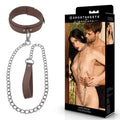 SPORTSHEETS Signature Dawn Dream Collar & Leash - Tan Adjustable Restraint by Sportsheets from Discreet Intimate Essentials for  BONDAGE-TOYS, quality products at discount affordable prices.