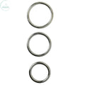 Affordable quality SPORTSHEETS Seamless Metal O-Ring 3 Pack - Metal Rings - Set of 3 Sizes  from Sportsheets by Discreet Intimate Essentials with Discreet Delivery 