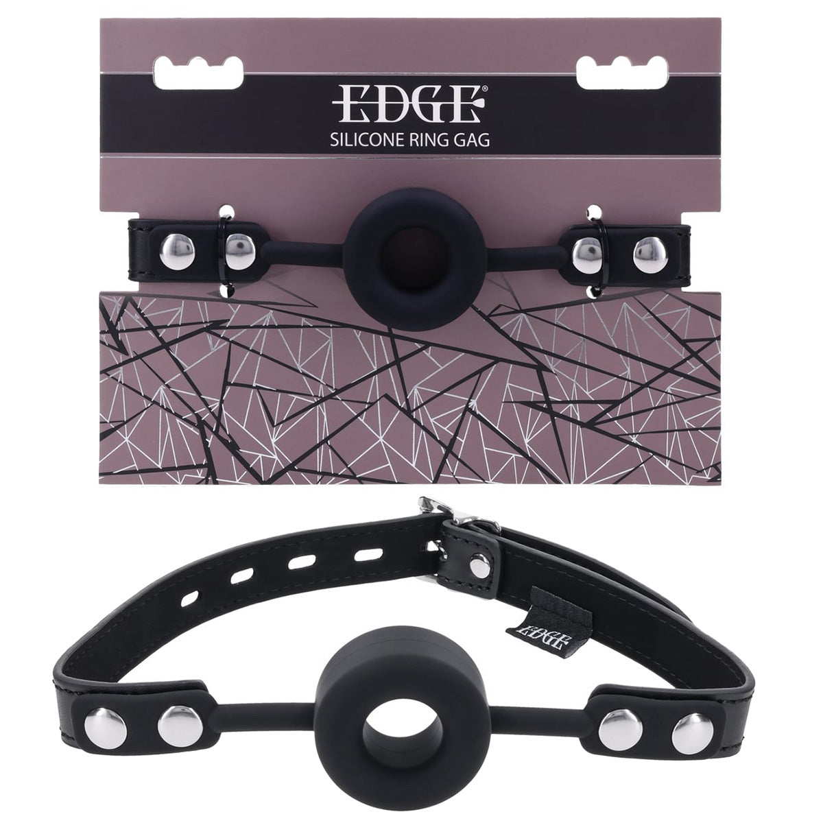 EDGE ห่วงซิลิโคนแก๊ก - อุปกรณ์ปิดปาก