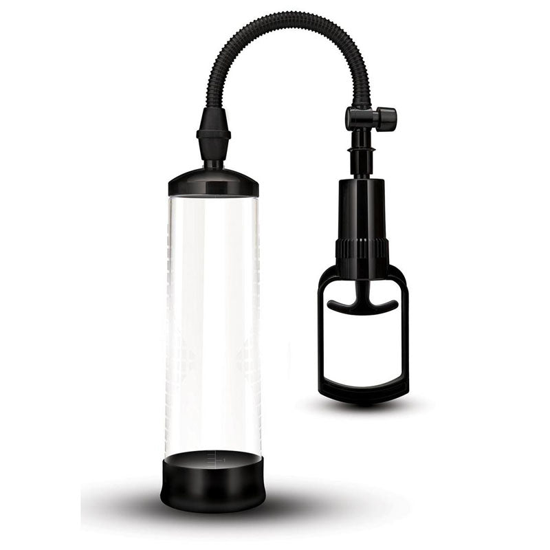 Size Up Trigger Penis Pump -  Penis Pump designed for optimal control and comfort, featuring a trigger grip for easy pressure release.