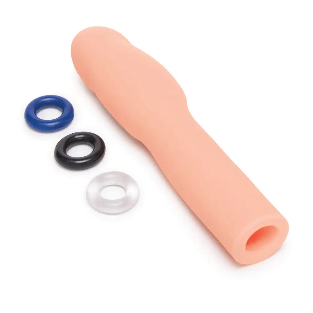 Affordable quality Size Up Realistic 4 Inch Penis Extender -  10.1 cm (4'') Penis Extension Sleeve  from Xgen Products by Discreet Intimate Essentials with Discreet Delivery 