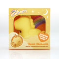 Unihorn - Bean Blossom -  USB Rechargeable Flicking Stimulator in whimsical packaging with a cute unicorn design.