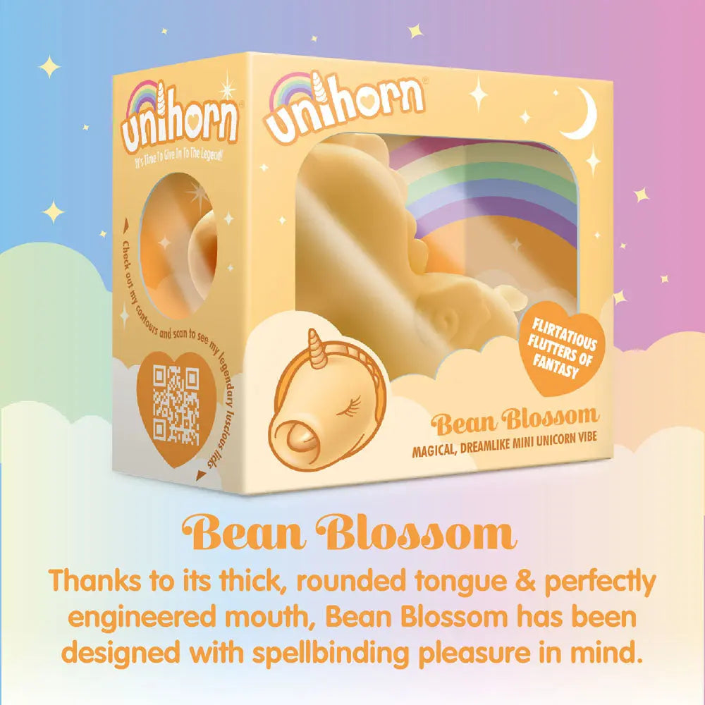 Unihorn - Bean Blossom -  USB Rechargeable Flicking Stimulator Creative Conceptions Discreet Intimate Essentials.