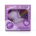 Unihorn - Karma Lilac - Lilac USB Rechargeable Flicking Stimulator in whimsical unicorn packaging.