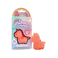 Unihorn Mini - Peachy Pony - Peach USB Rechargeable Stimulator in a colorful package with a cute unicorn design.