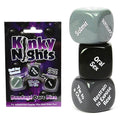 Kinky Nights Dice - Lovers Dice Game for adventurous couples featuring bondage dare dice for intimate fun.