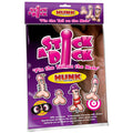 Stick A Dick - Hunk Edition - Hens' Night Party Game - playful adult party game with stickers and eye mask