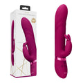 VIVE Nari -  -  24.1 cm USB Rechargeable Rabbit Vibrator with innovative design and box packaging.