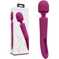 VIVE Kiku -  -  25.2 cm USB Rechargeable Dual End Massage Wand with Flapping Tip Shots Toys Discreet Intimate Essentials.