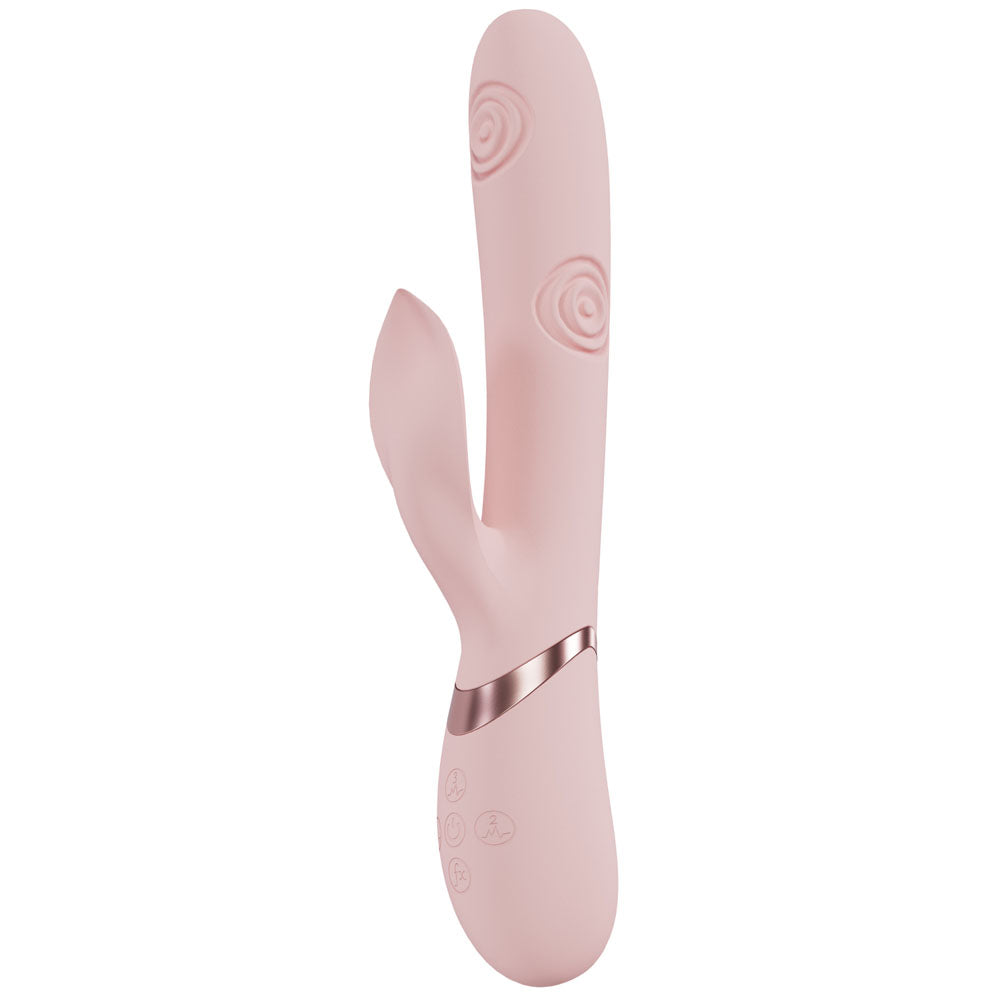 VIVE Fronda -  -  25 cm USB Rechargeable Tapping Rabbit Vibrator for intimate essentials for her.