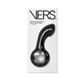 VERS Rechargeable Silicone P-Spot Vibe -  13 cm USB Rechargeable Prostate Massager packaging display.