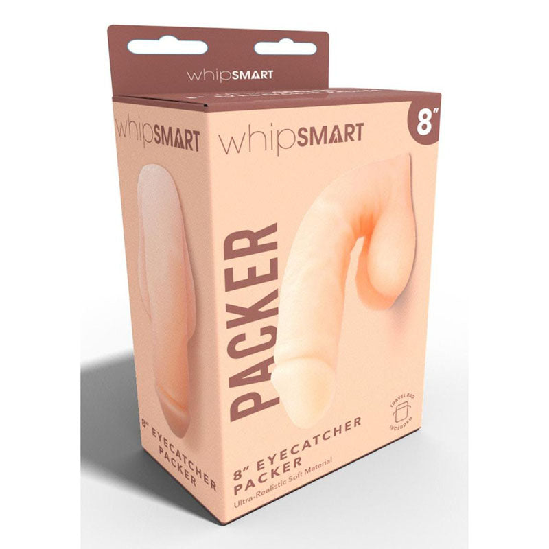 WhipSmart 8'' Eyecatcher Packer - 20.3 cm Packer packaging featuring ultra-realistic soft material.