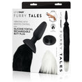 WhipSmart Furry Tales Silicone Foxtail Rechargeable Butt Plug -  9.5 cm Vibrating Butt Plug with  Fox Tail & Remote Control packaging
