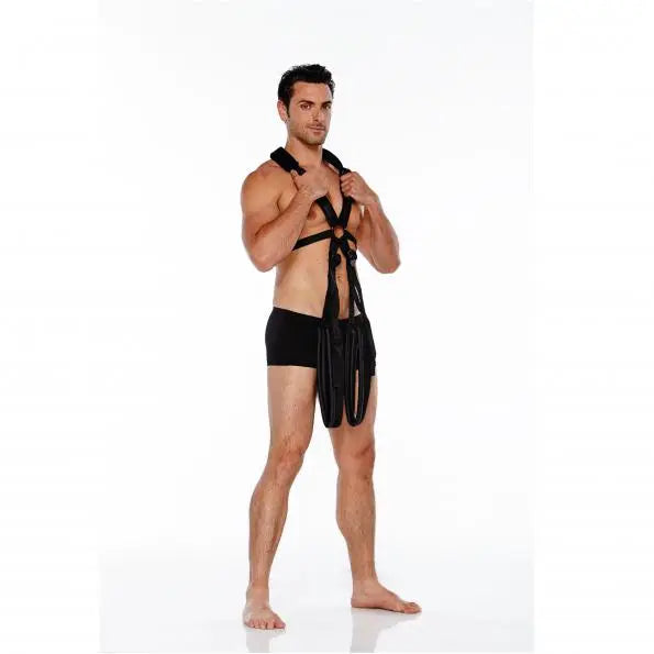 WhipSmart Body Swing - Black Body Swing Harness WhipSmart Discreet Intimate Essentials.