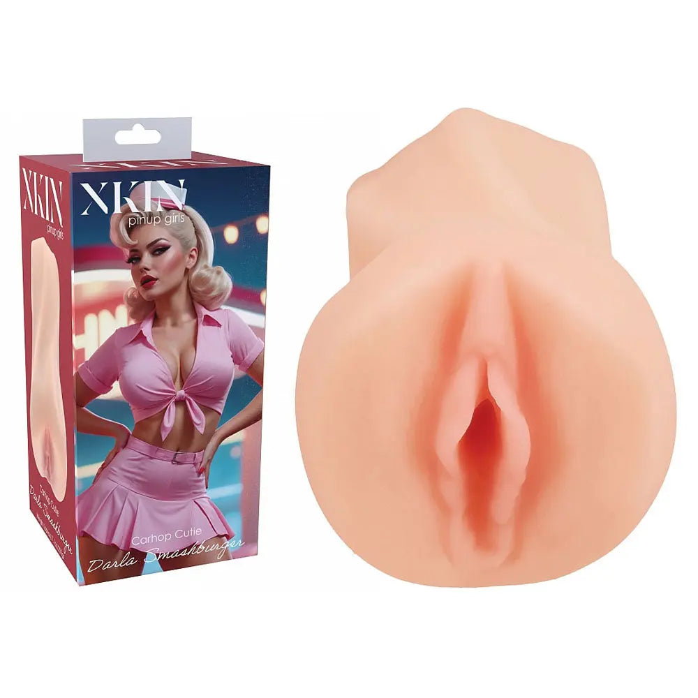 XKIN Pinup Girls - Darla Smashburger -  12.5 cm Vagina Stroker Shots Toys Discreet Intimate Essentials.