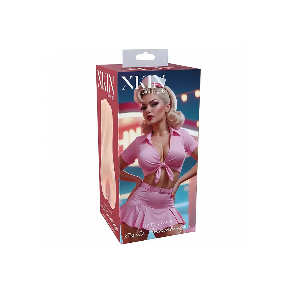 XKIN Pinup Girls - Darla Smashburger -  12.5 cm Vagina Stroker Shots Toys Discreet Intimate Essentials.
