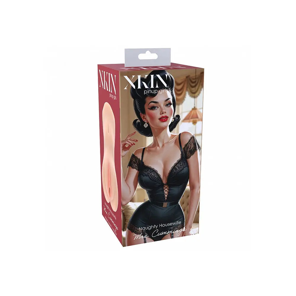XKIN Pinup Girls - Mrs Cummings -  12 cm Vagina Stroker Shots Toys Discreet Intimate Essentials.
