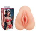 XKIN Pinup Girls - Misty Muffburner - 12 cm Vagina Stroker with realistic design and packaging.