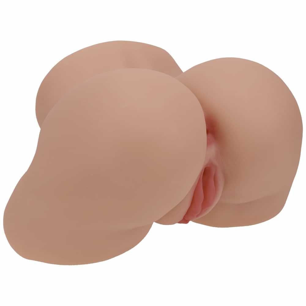 XKIN Bodyforms - Lux Arden - Tan Doggy-Style Torso Masturbator Shots Toys Discreet Intimate Essentials.