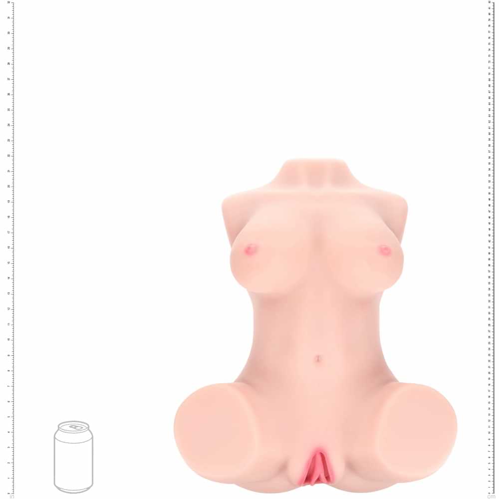 XKIN Bodyforms - Ava Monroe -  Lifelike Torso Masturbator with Interchargeable Vagina Sleeves Shots Toys Discreet Intimate Essentials.