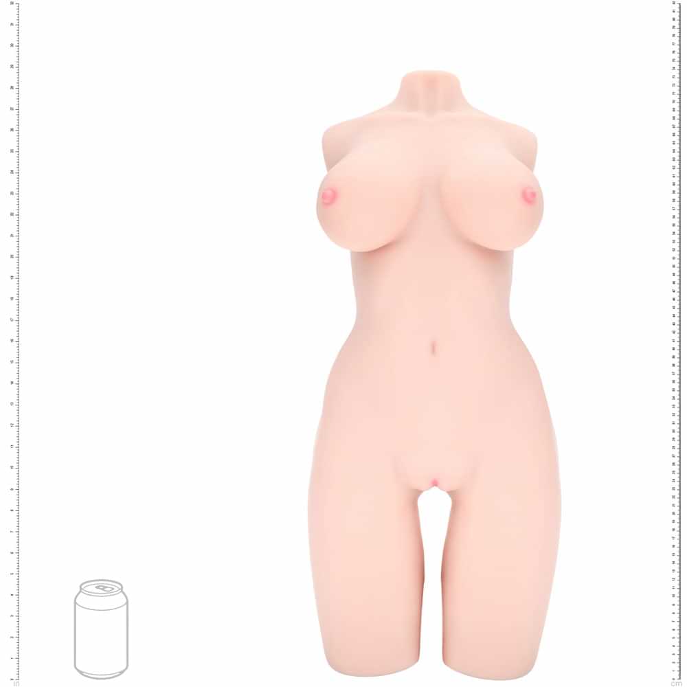 XKIN Bodyforms - Lyla Rose -  Lifelike Torso Masturbator Shots Toys Discreet Intimate Essentials.