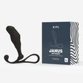 Zini Janus Anti Shock - Large -  Large Prostate Massager alongside its packaging, designed for ultimate pleasure.