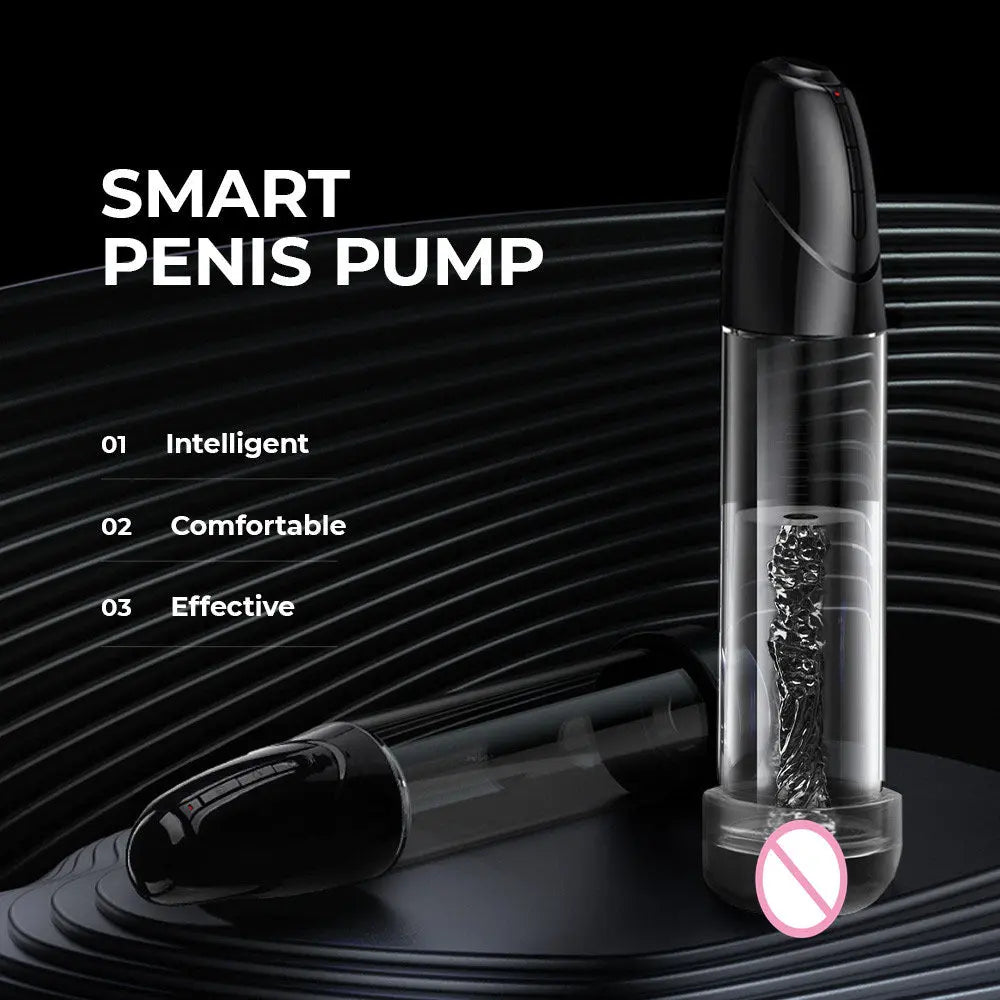 Affordable quality LuvPump Smart Penis Pump -  USB Rechargeable 2-in-1 Automatic Penis Pump  from LuvPump by Discreet Intimate Essentials with Discreet Delivery 