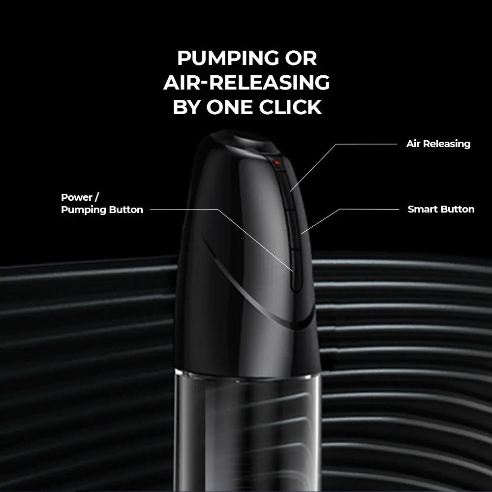 Affordable quality LuvPump Smart Penis Pump -  USB Rechargeable 2-in-1 Automatic Penis Pump  from LuvPump by Discreet Intimate Essentials with Discreet Delivery 
