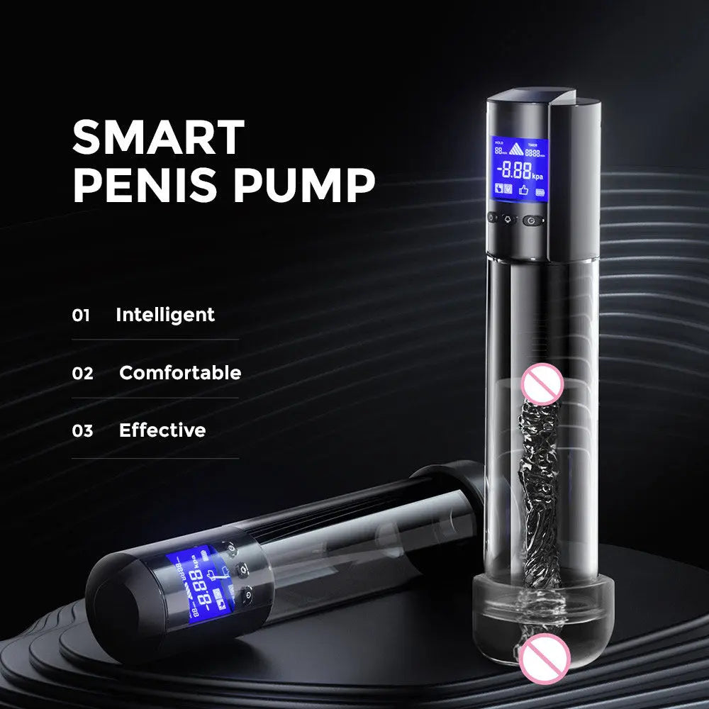 Affordable quality LuvPump Smart Penis Pump -  USB Rechargeable Automatic Penis Pump  from LuvPump by Discreet Intimate Essentials with Discreet Delivery 