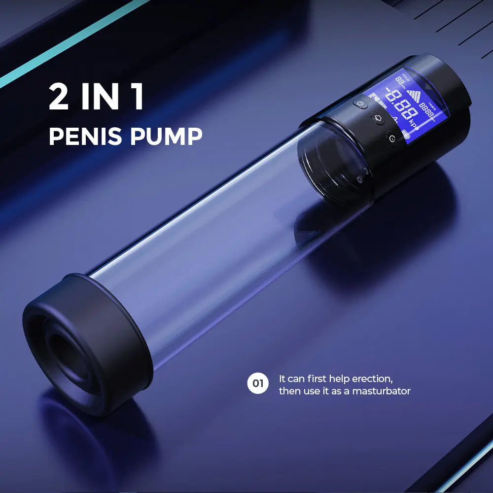 Affordable quality LuvPump Smart Penis Pump -  USB Rechargeable Automatic Penis Pump  from LuvPump by Discreet Intimate Essentials with Discreet Delivery 