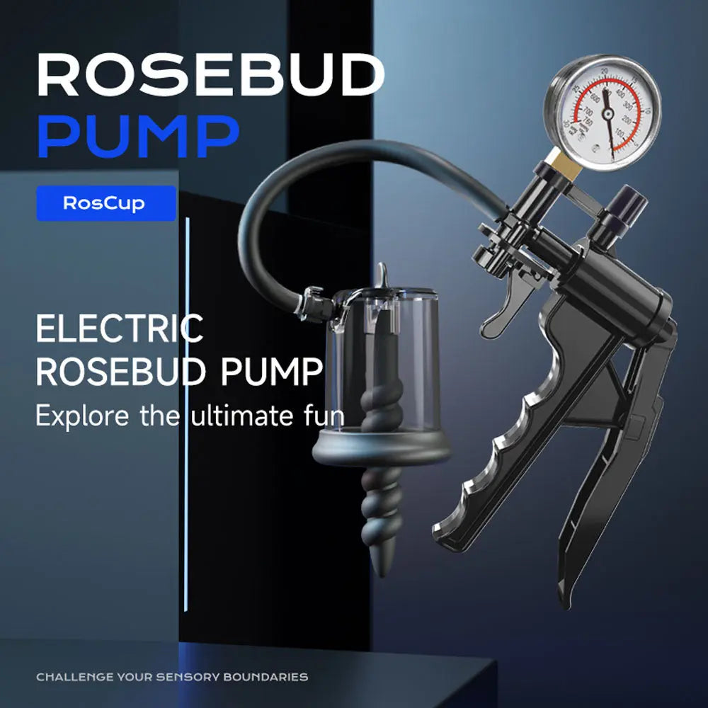 Affordable quality LuvPump Rosebud Pump - Manual Anal Pump  from LuvPump by Discreet Intimate Essentials with Discreet Delivery 