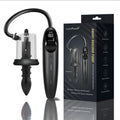 LuvPump RosCup Pro Smart Rosebud Pump - USB Rechargeable Anal Pump with Vibrating Probe with sleek design and digital display.