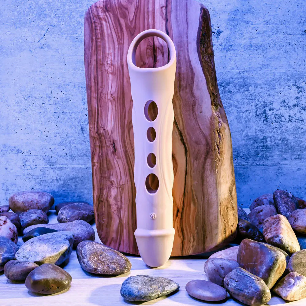 Zero Tolerance BIG BOY EXTENDER - Light -  USB Rechargeable Vibrating Penis Extension Sleeve Zero Tolerance Discreet Intimate Essentials.
