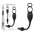Zero Tolerance PLUG & TUG -  USB Rechargeable Vibrating Cock Ring with Anal Plug Zero Tolerance Discreet Intimate Essentials.