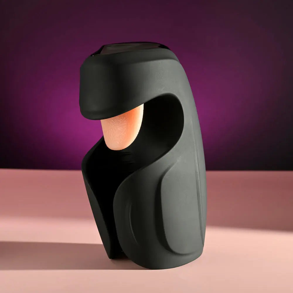 Zero Tolerance LICK THE TIP -  USB Rechargeable Vibrating & Flicking Masturbator Zero Tolerance Discreet Intimate Essentials.