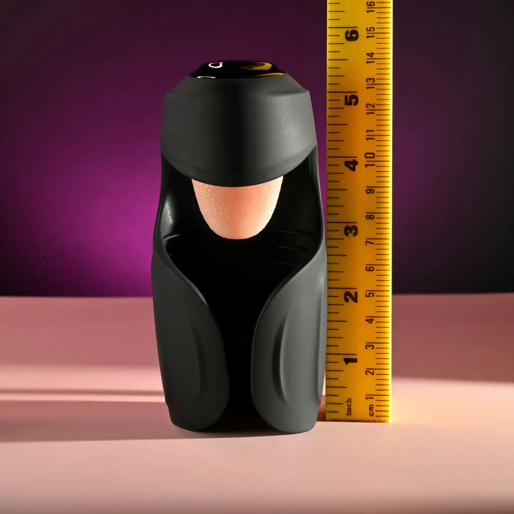 Zero Tolerance LICK THE TIP -  USB Rechargeable Vibrating & Flicking Masturbator Zero Tolerance Discreet Intimate Essentials.