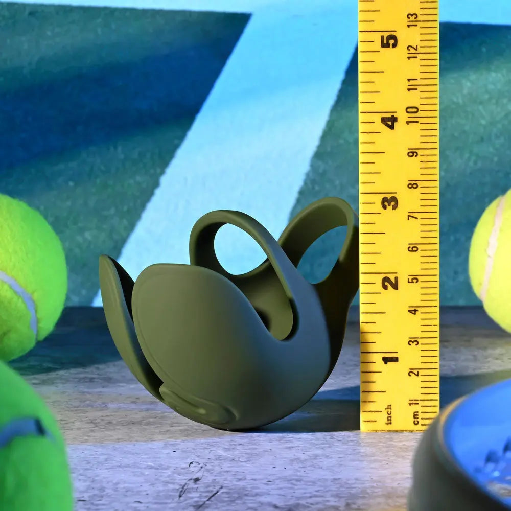 Affordable quality Zero Tolerance NUTTY BUDDY - Olive  USB Rechargeable Vibrating Cock & Balls Ring  from Zero Tolerance by Discreet Intimate Essentials with Discreet Delivery 