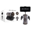 Zero Tolerance HOLD ME TIGHT -  USB Rechargeable Vibrating Auto Stroker with Phone Holder packaging and product image.