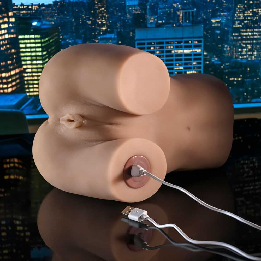 Zero Tolerance ROCK MY WORLD -  USB Rechargeable Doggy Style Thrusting Mini Torso Masturbator Zero Tolerance Discreet Intimate Essentials.
