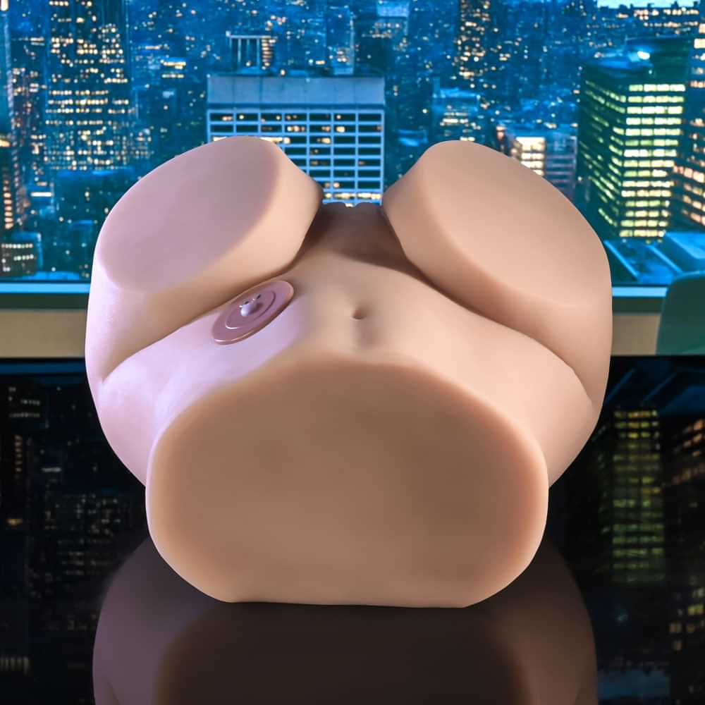 Zero Tolerance LETS GET READY TO RUMBLE -  USB Rechargeable Vibrating Doggy Style Torso Masturbator Zero Tolerance Discreet Intimate Essentials.