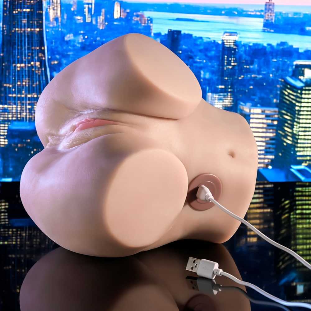 Zero Tolerance LETS GET READY TO RUMBLE -  USB Rechargeable Vibrating Doggy Style Torso Masturbator Zero Tolerance Discreet Intimate Essentials.