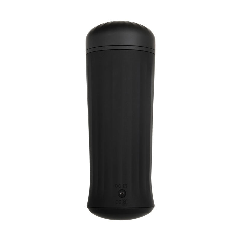 Zero Tolerance Sasha Grey's Girlfriend Experience - USB Rechargeable Powered Stroker with Lifelike Sounds in black