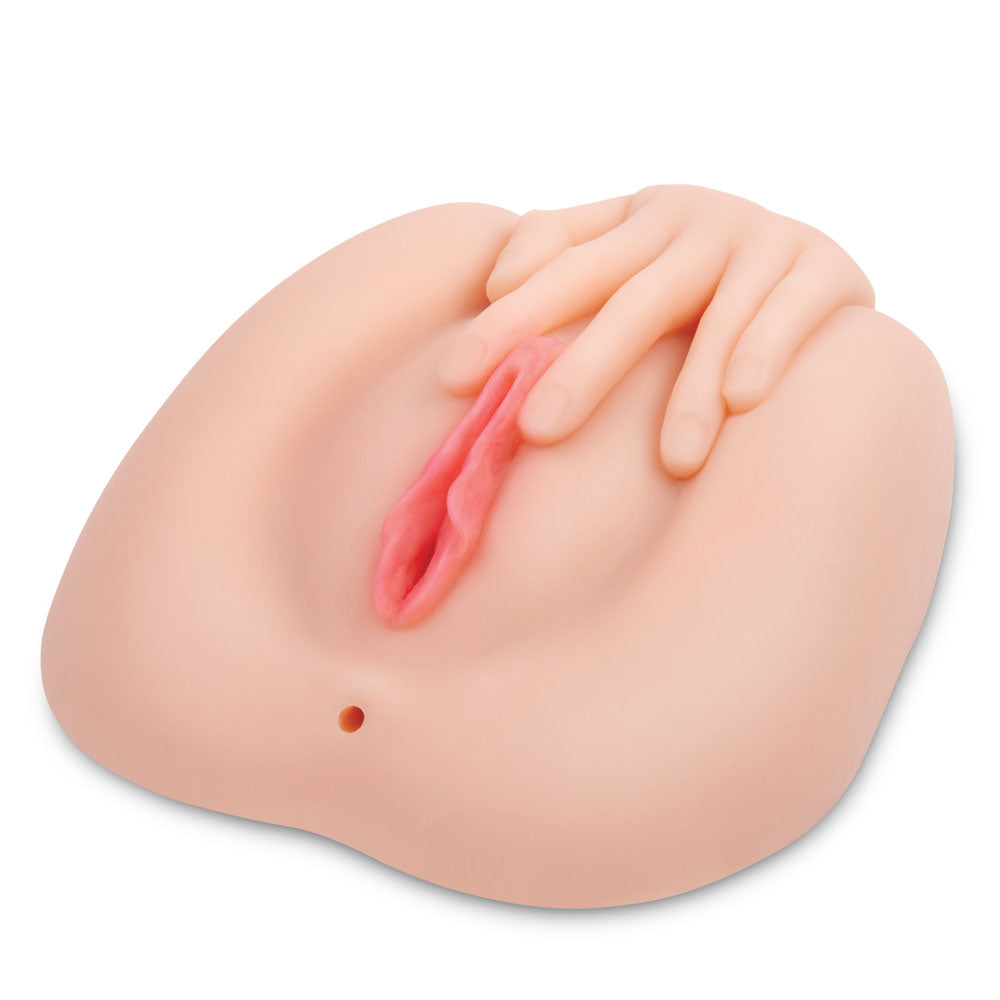 Zolo Stroke Off Spread It Pussy & Ass -  Vibrating Masturbator with realistic hands and lifelike design.