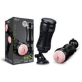 Zolo Solo  -  Vagina Stroker with Suction Base, featuring a discrete design and easy clean silicone interior.