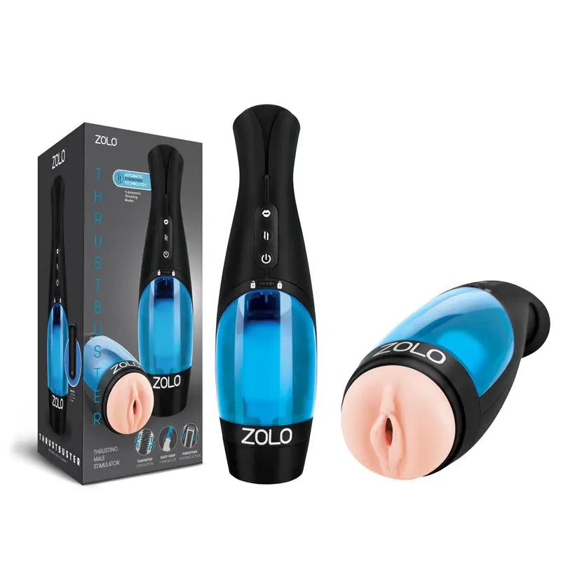 Zolo Thrustbuster - USB Rechargeable Auto Stroker Zolo Discreet Intimate Essentials.