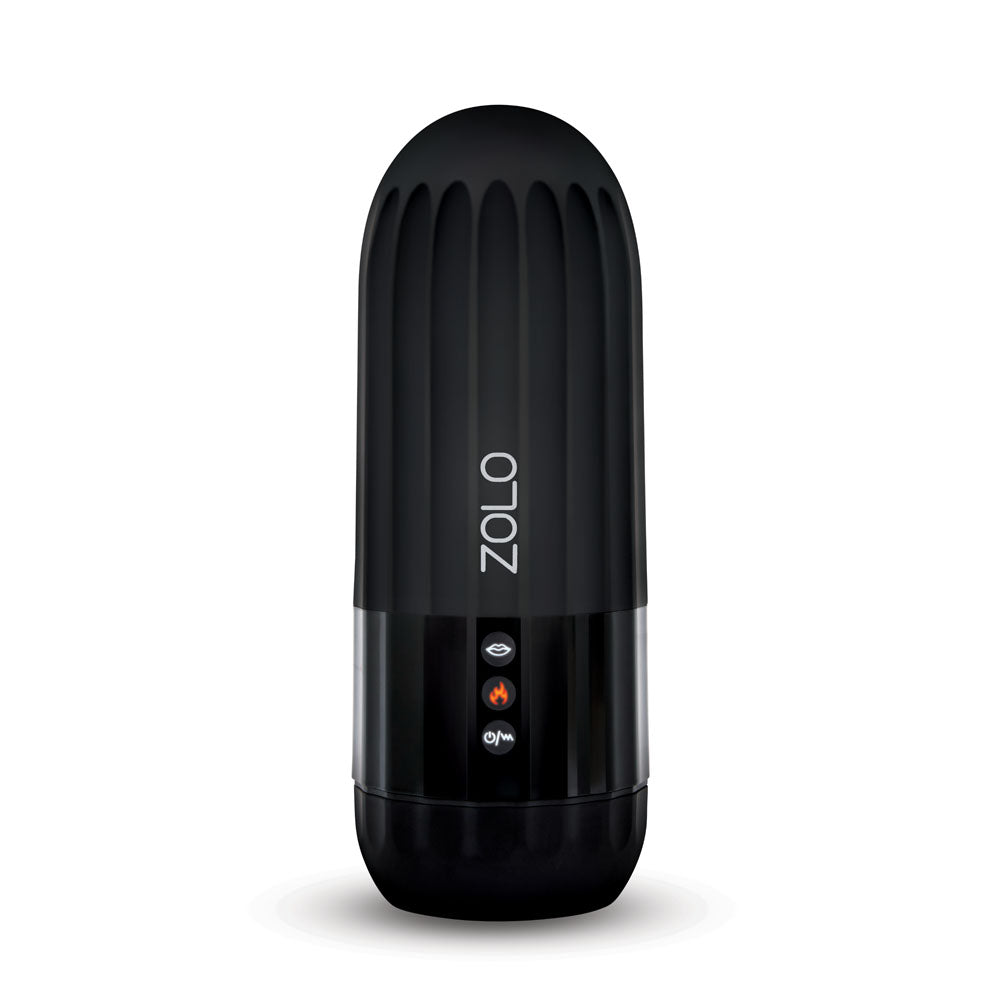 Zolo Jerkmaster - USB Rechargeable Stroking & Sucking Masturbator for ultimate pleasure and customizable experience.