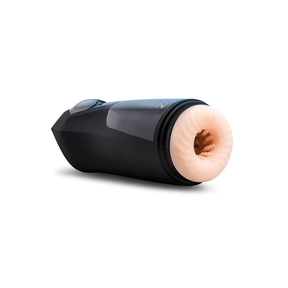 Zolo Lift Off - USB Rechargeable Vibrating and Thrusting Auto Stroker, featuring realistic texture and ergonomic design.